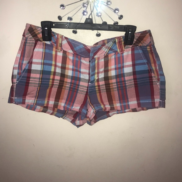 Aeropostale Pants - 4for25$SALE🌸AEROPOSTALE PLAID MULTICOLOR SHORTS
